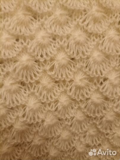 Палантин ручной работы, ангора, новый