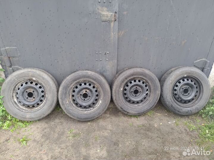 Колеса bridgestone r14 в сборе со штамповкой