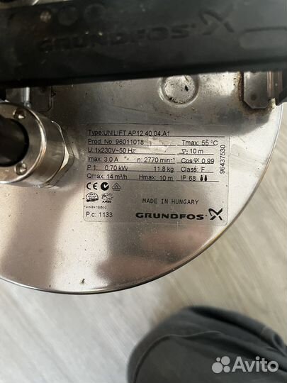 Дренажный насос grundfos