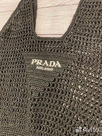 Cумка Prada,вязанная