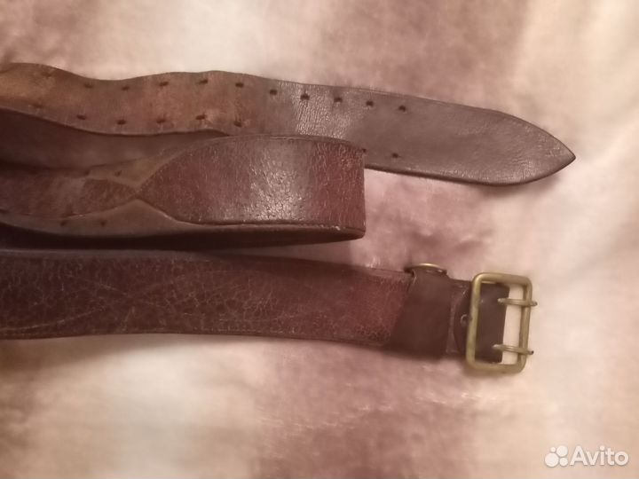 Ремень кожаный офицерский СССР