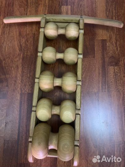 Роликовый массажер для спины и шеи Древмасс