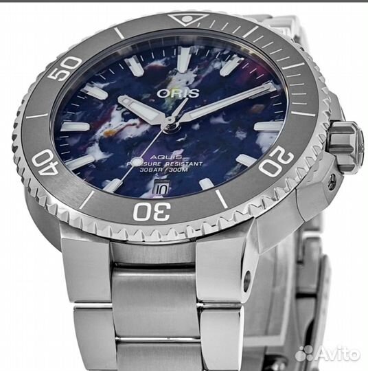 Oris Aquis Date Rainbow 01 733 7766 4150-SET