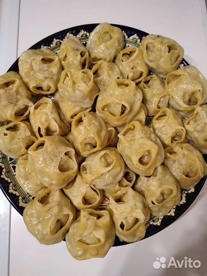 Манты Узбекские на заказ 1кг
