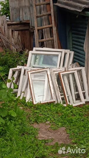 Деревянные окна бу бесплатно