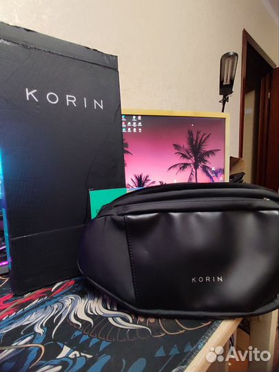 Сумка слинг Korin, черный