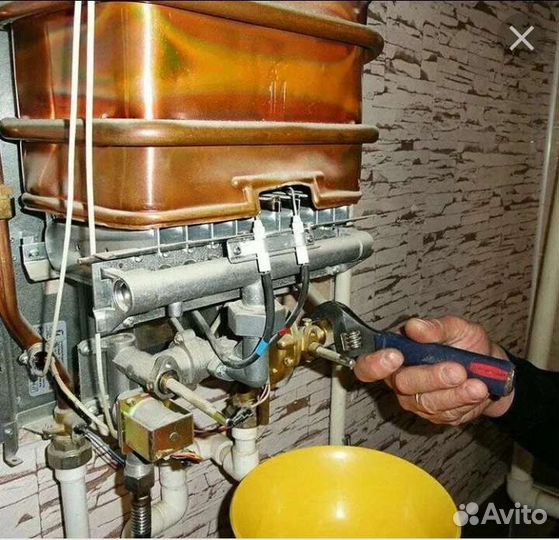 Ремонт газовых колонок, замена газовых счётчиков