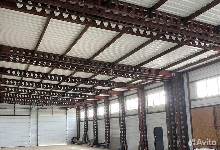 Металлокаркас ангара 725кв м