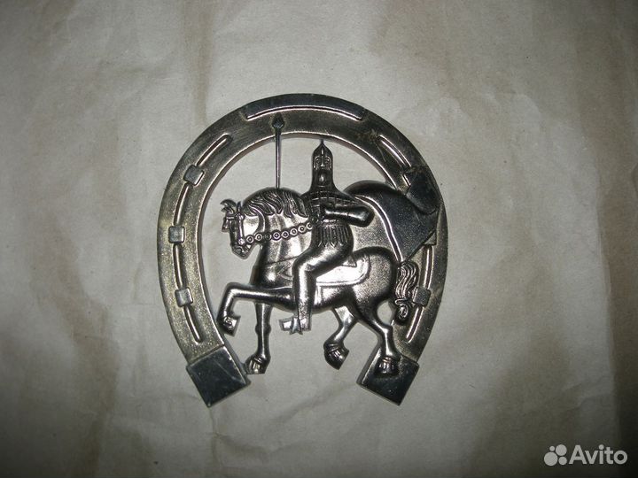 Подкова декоративная Витязь на коне
