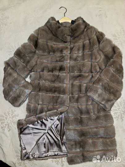 Шуба норковая 42 44 бу