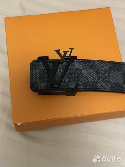 Louis vuitton ремень черный