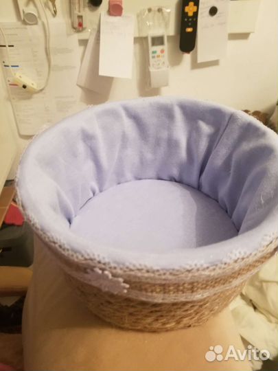 Корзина из джута