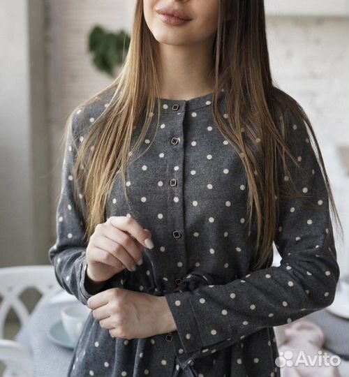 Платье байковое