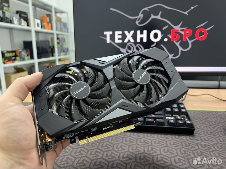Видеокарта Gigabyte 1660ti как новая, с гарантией