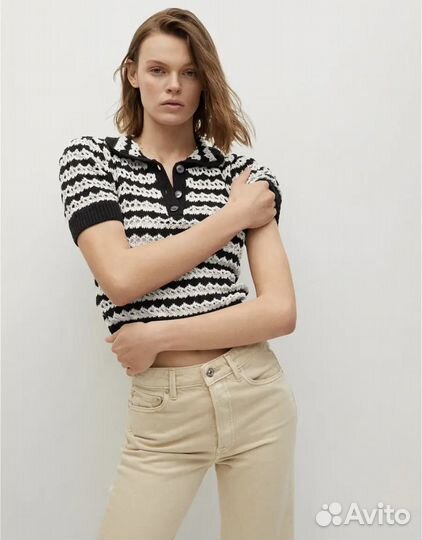 Поло кроше Mango