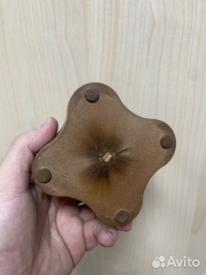 Шкатулка эбонитовая СССР из коллекции