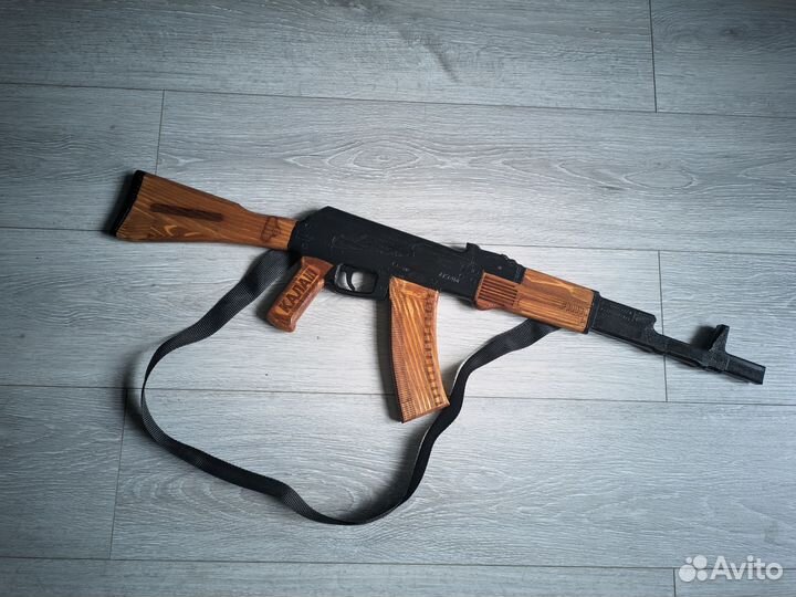 Детский ак-74 из дерева, 76 см