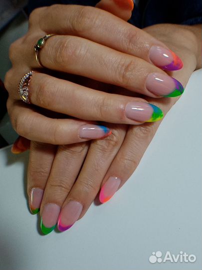 Гель лак, наращивание