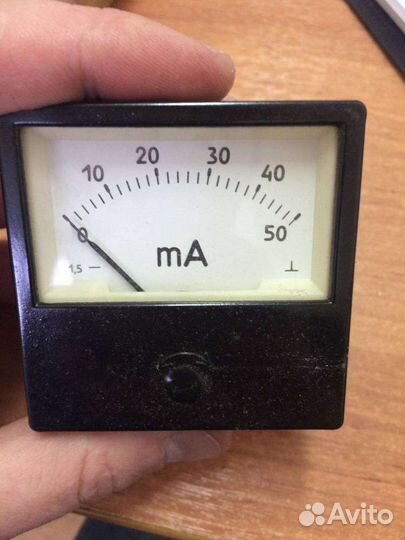 М1001, 84 г.в. 1,5 кл (пред.изм 0-50 mА)