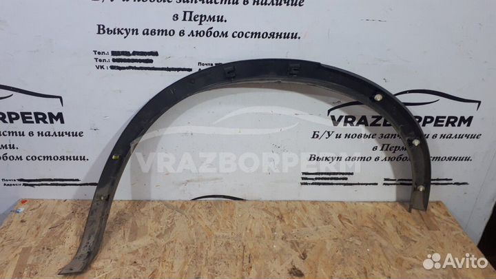 Накладка на крыло Nissan Qashqai