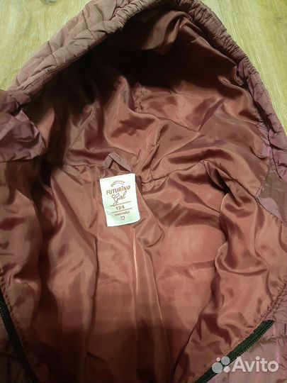 Куртка для девочки рост 134