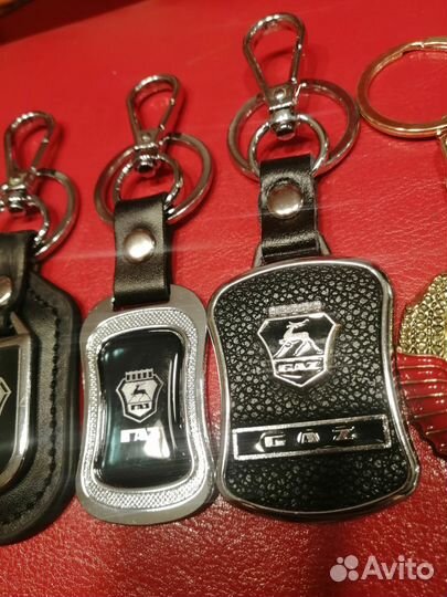 Новые брелоки ключей газ Волга Чайка зим