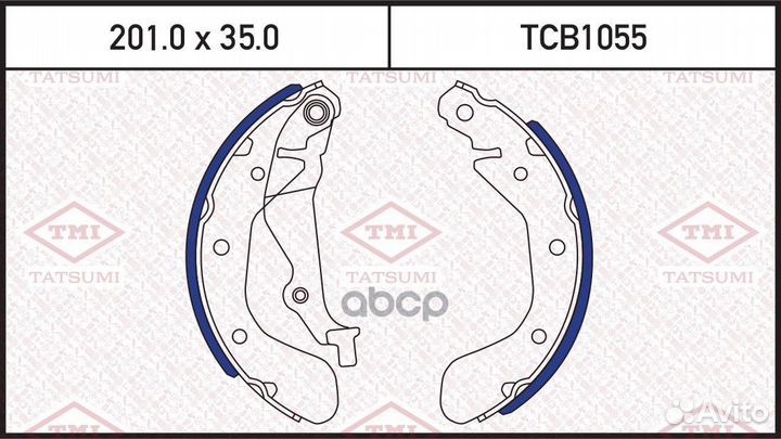 Колодки тормозные chevrolet aveo 05- 1.2-1.5