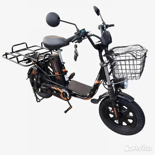 Электровелосипед Kugoo Kirin V3 Pro город покрышки