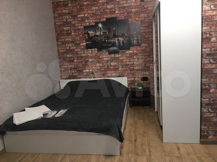 Квартира-студия, 27 м², 1 кровать