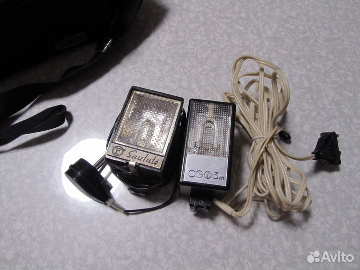 Фотоаппарат Зенит ет, вспышки, светофильтры