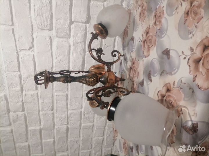 Люстра под бронзу