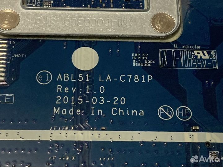 Материнска плата для HP 250,15-ac,15-ay,LA-C781P