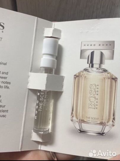 Hugo boss the scent for her, pure accord оригинал