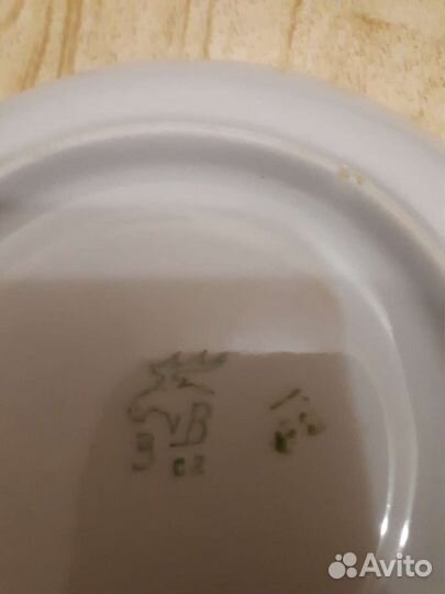 Винтажная чайная чашка Вербилки