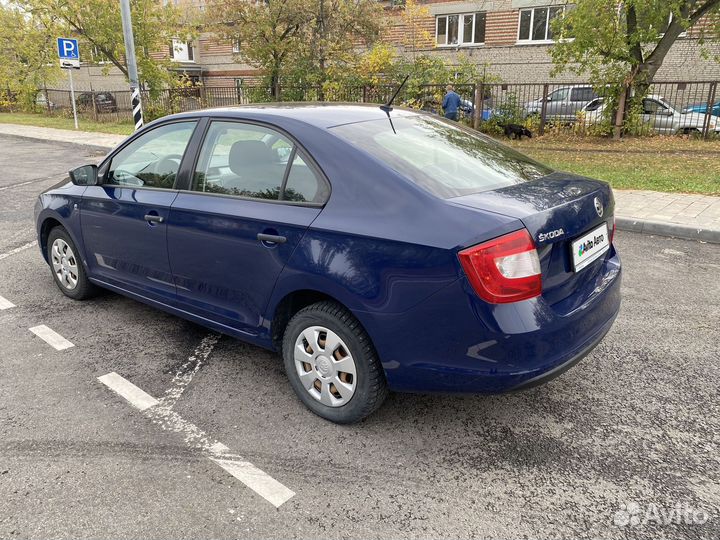 Skoda Rapid 1.6 МТ, 2016, 187 000 км