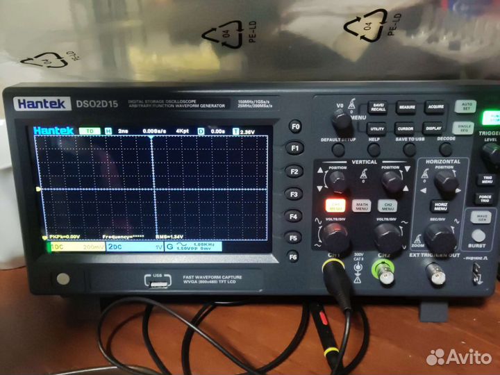 Осциллограф Hantek DSO2D15