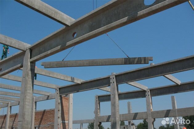 Колонны, балки, перекрытия, швеллеры, фермы