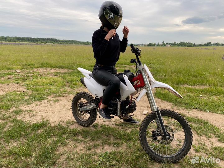Питбайк bse mx 125 red Wings 2019