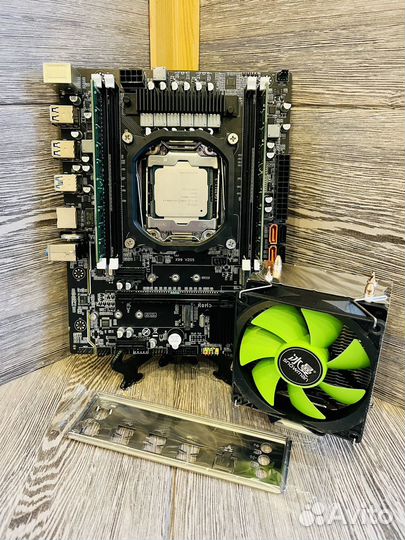 Комплект X99 2011v3 2630lv3 16gb DDR4 Кулер