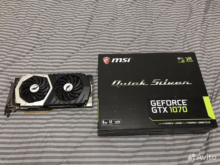 MSI GTX 1070 8Gb Quick Silver