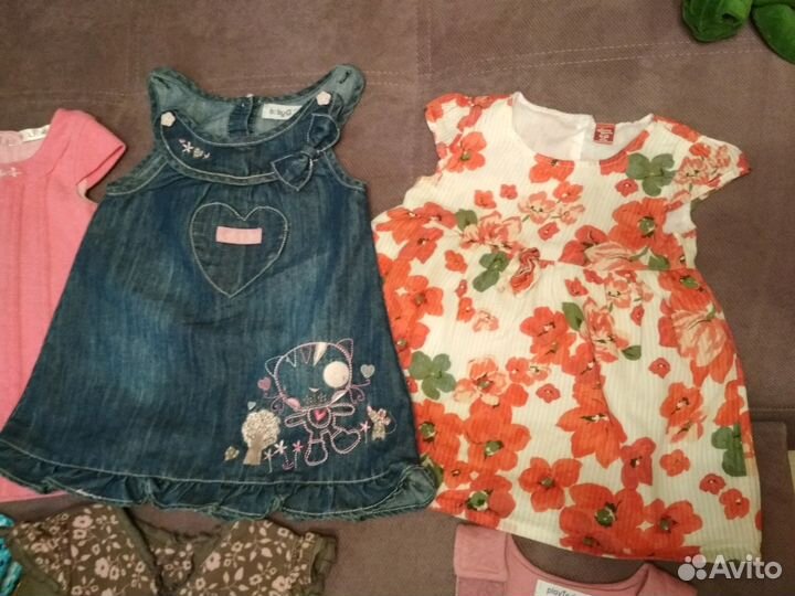Платья на 3-24 мес
