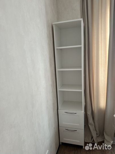 Стеллаж аналог IKEA белый 39.2х34.8х190 см