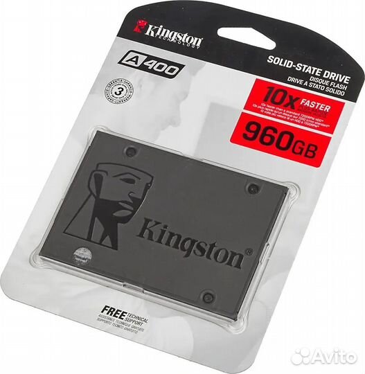 Жесткий диск SSD - Kingston 960Gb A400 10X Faster