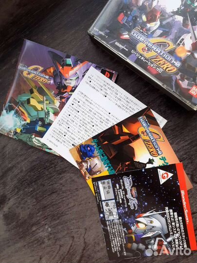 SD Gundam G-Generation Zero PS1 Лицензия
