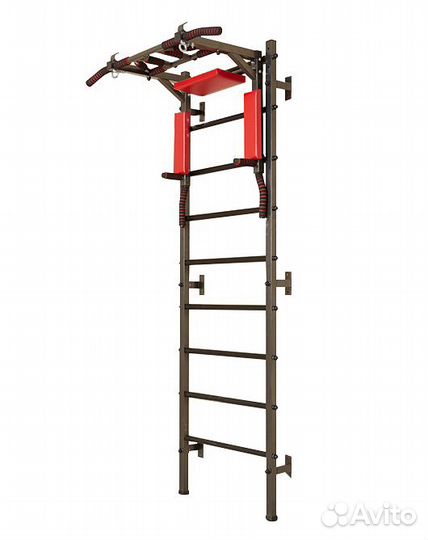 Шведская Стенка + Турник-брусья-пресс (Мультихват)