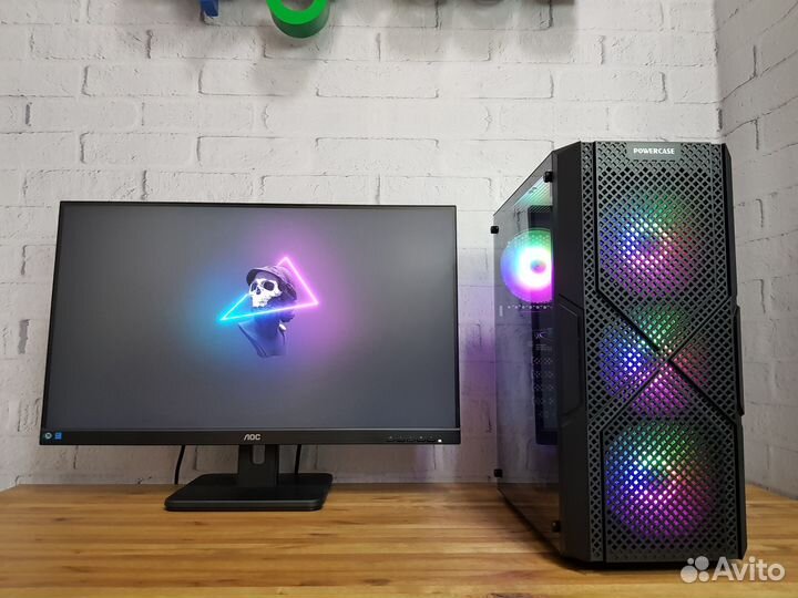 Игровой пк Intel c GTX1650Super / SSD 240Gb + HDD