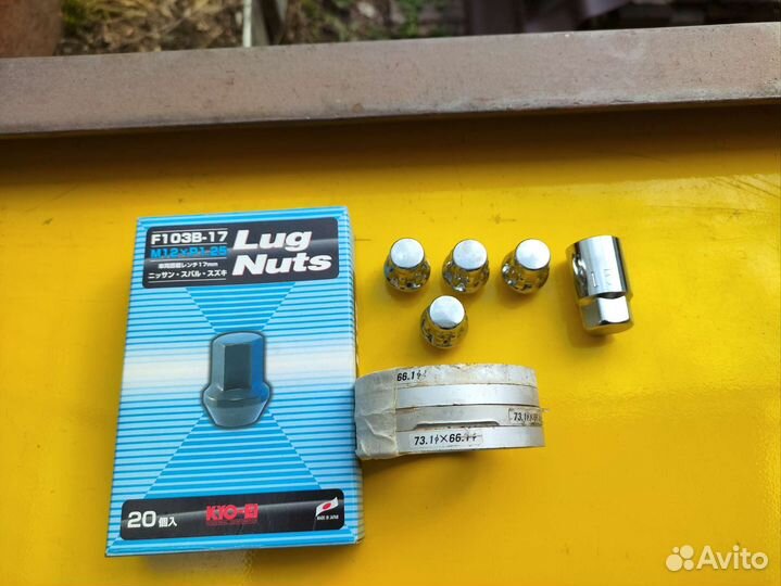 Гайки колесные оригинал-япония M12xP1,25