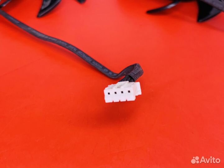 Кулер 3шт 4 pin для видеокарт 960 1050 ti 1060 107