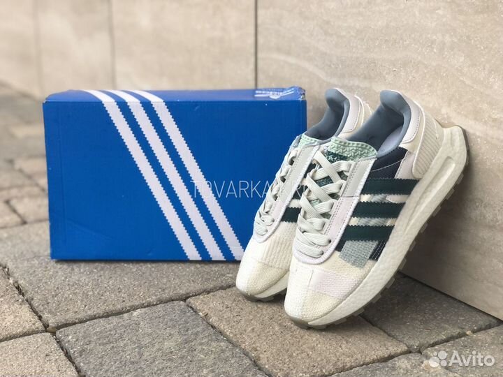 Кроссовки Adidas Retropy E5 White Green