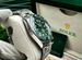 Очень красивые мужские наручные часы Rolex изумруд